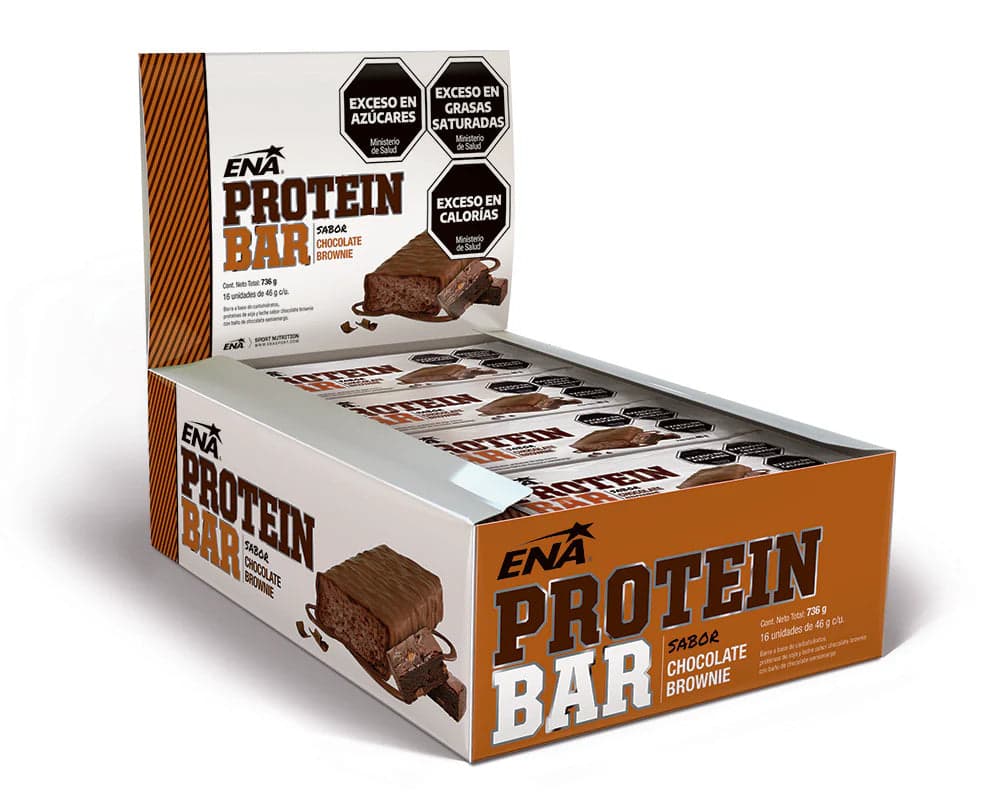 ENA SPORT ENA SPORT PROTEIN BAR CHOCO BR 16 U CT CAJA X 16