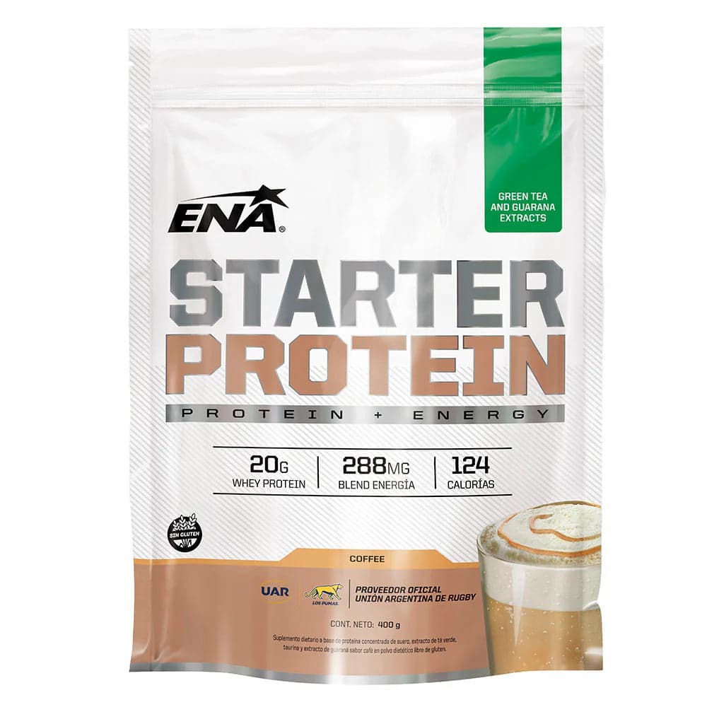 ENA SPORT STARTER PROTEIN CAFÉ CON LECHE 400 GRS