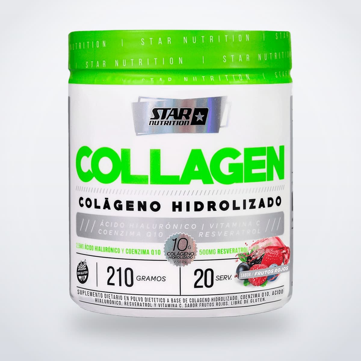 STAR NUTRITION COLLAGEN FRUTOS ROJOS 210GR - LANZAMIENTO