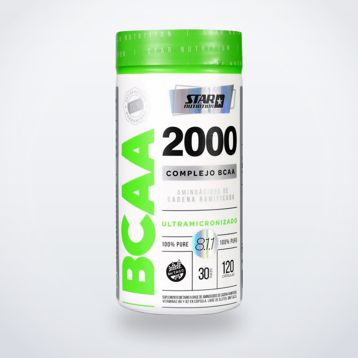 BCAA 2000 - 120 Cápsulas