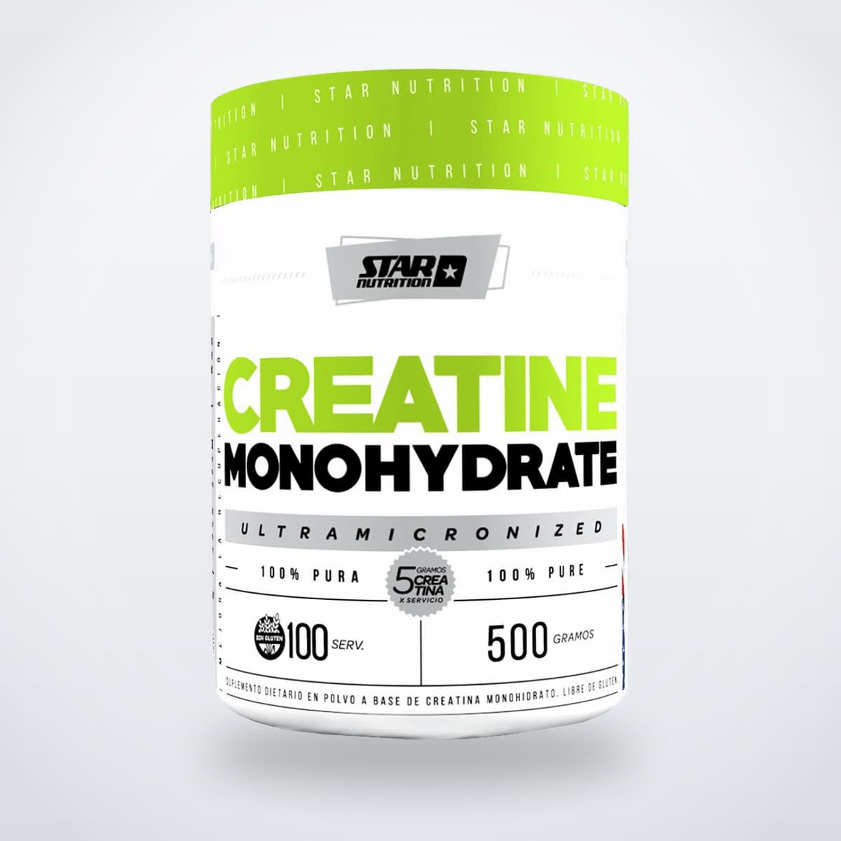 Creatina Monohidrato 500Gs En Pote