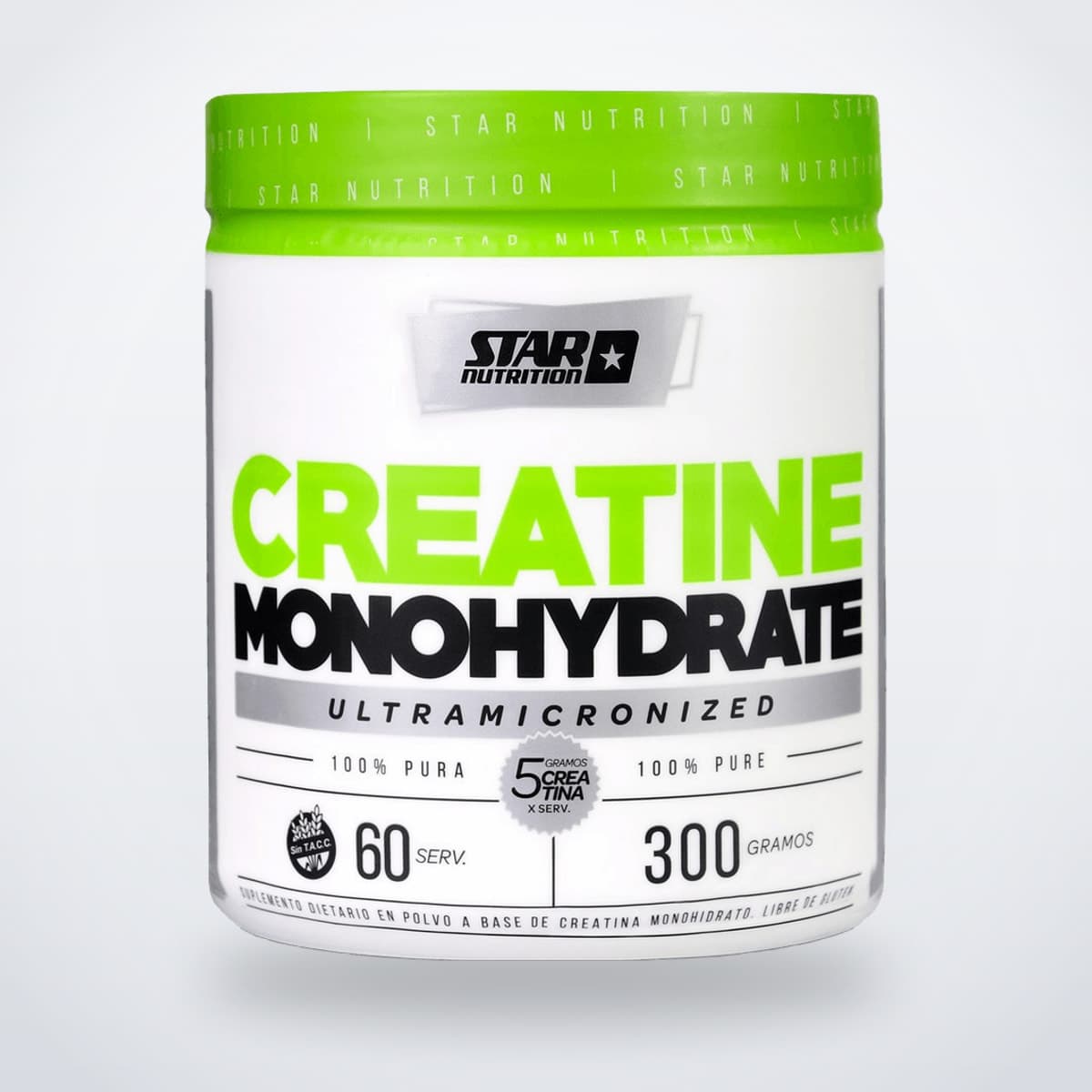 Creatina Monohidrato 300g en Pote