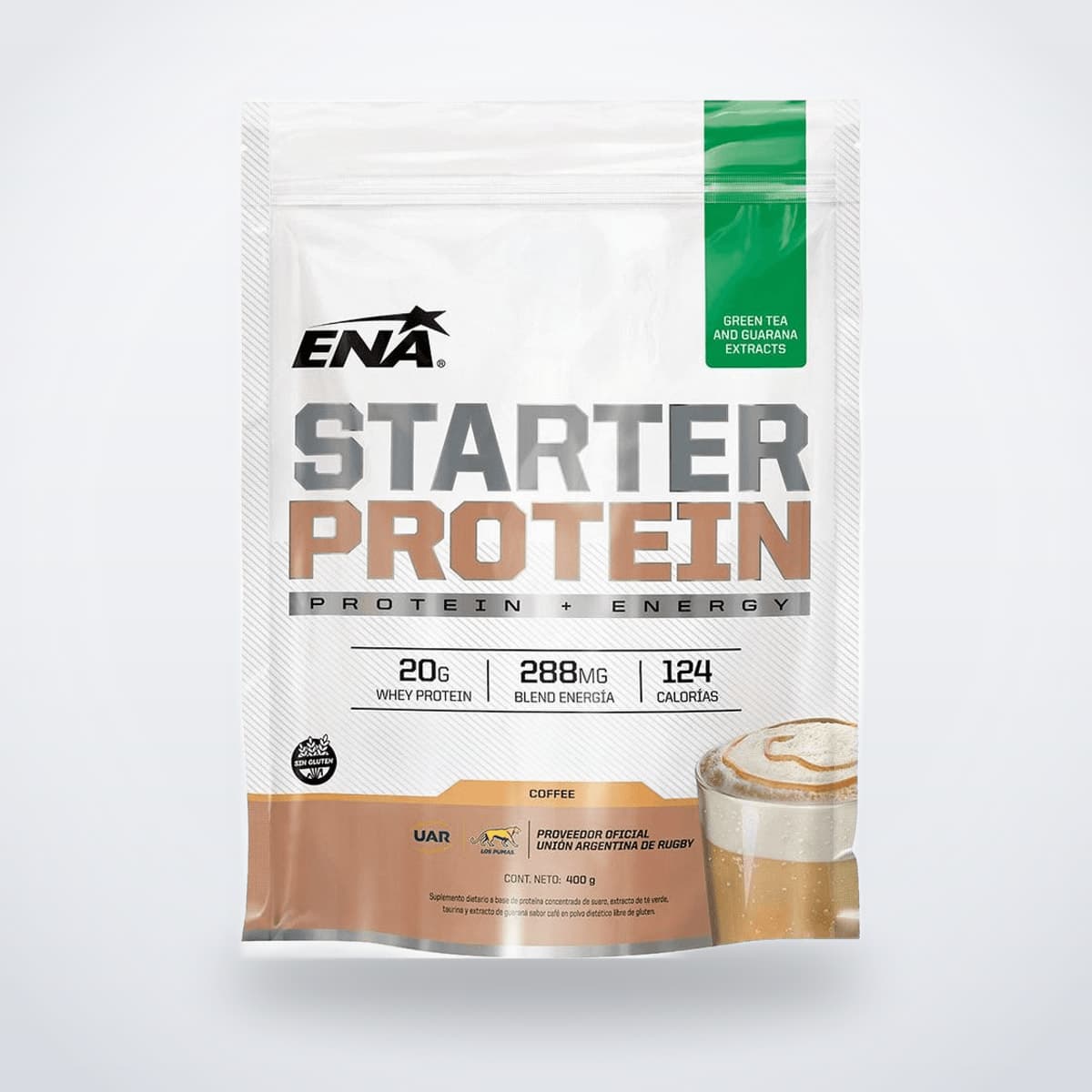 ENA SPORT STARTER PROTEIN CAFÉ CON LECHE 400 GRS