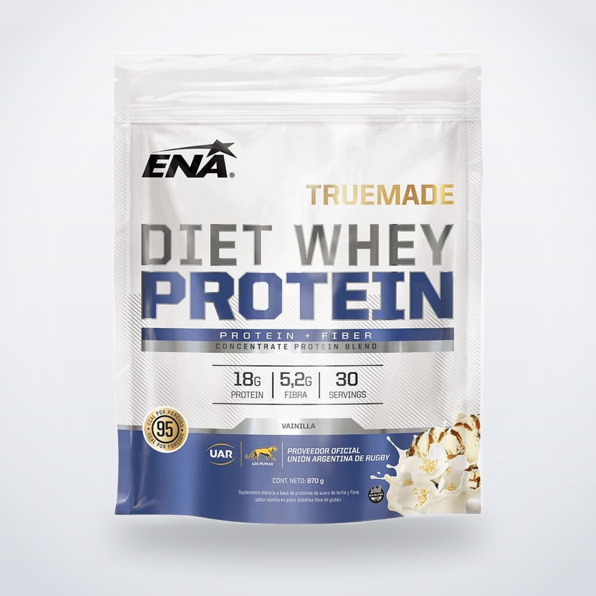 ENA SPORT TRUEMADE DIET PROTEIN VAINILLA 870 GRS