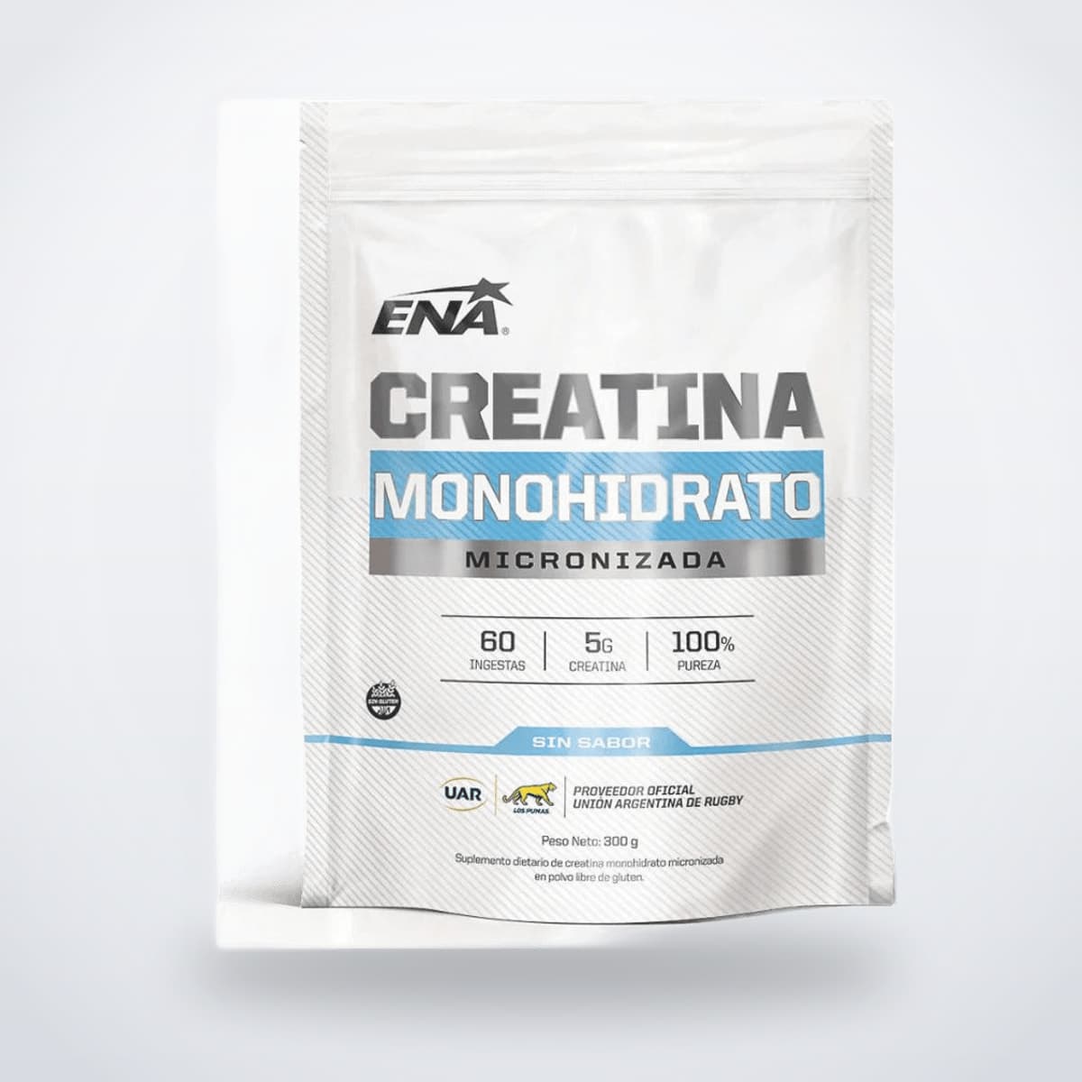 ENA SPORT CREATINA MICRONIZADA SABOR NEUTRO 300 GRS
