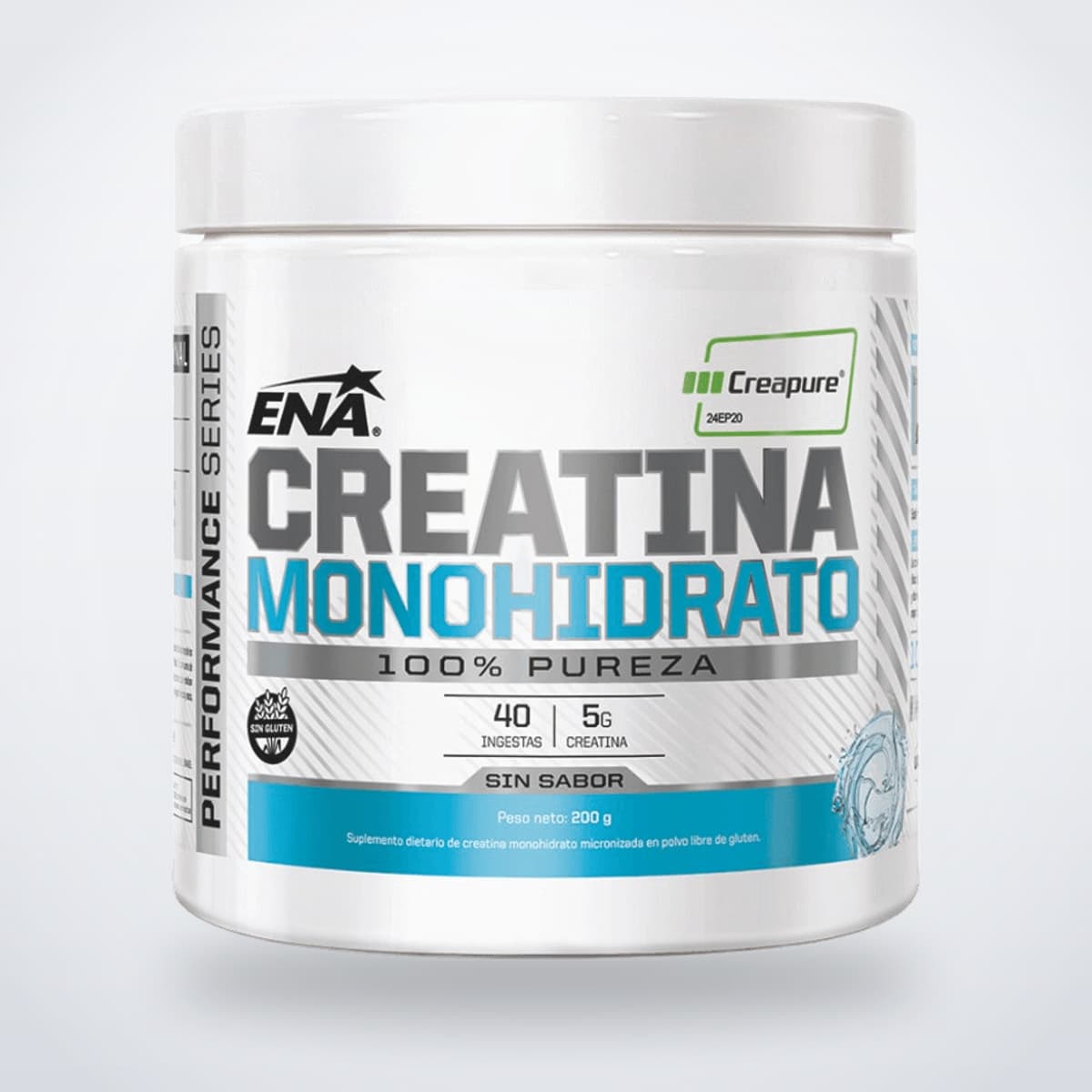 ENA SPORT CREATINA MONOHIDRATO CREAPURE 200G 200 GRS