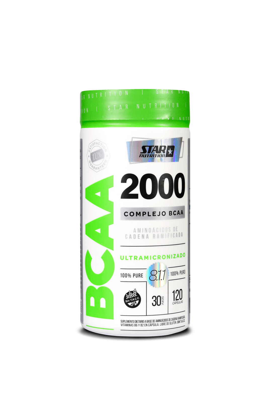 Star Nutrition BCAA 2000 - 120 Cápsulas