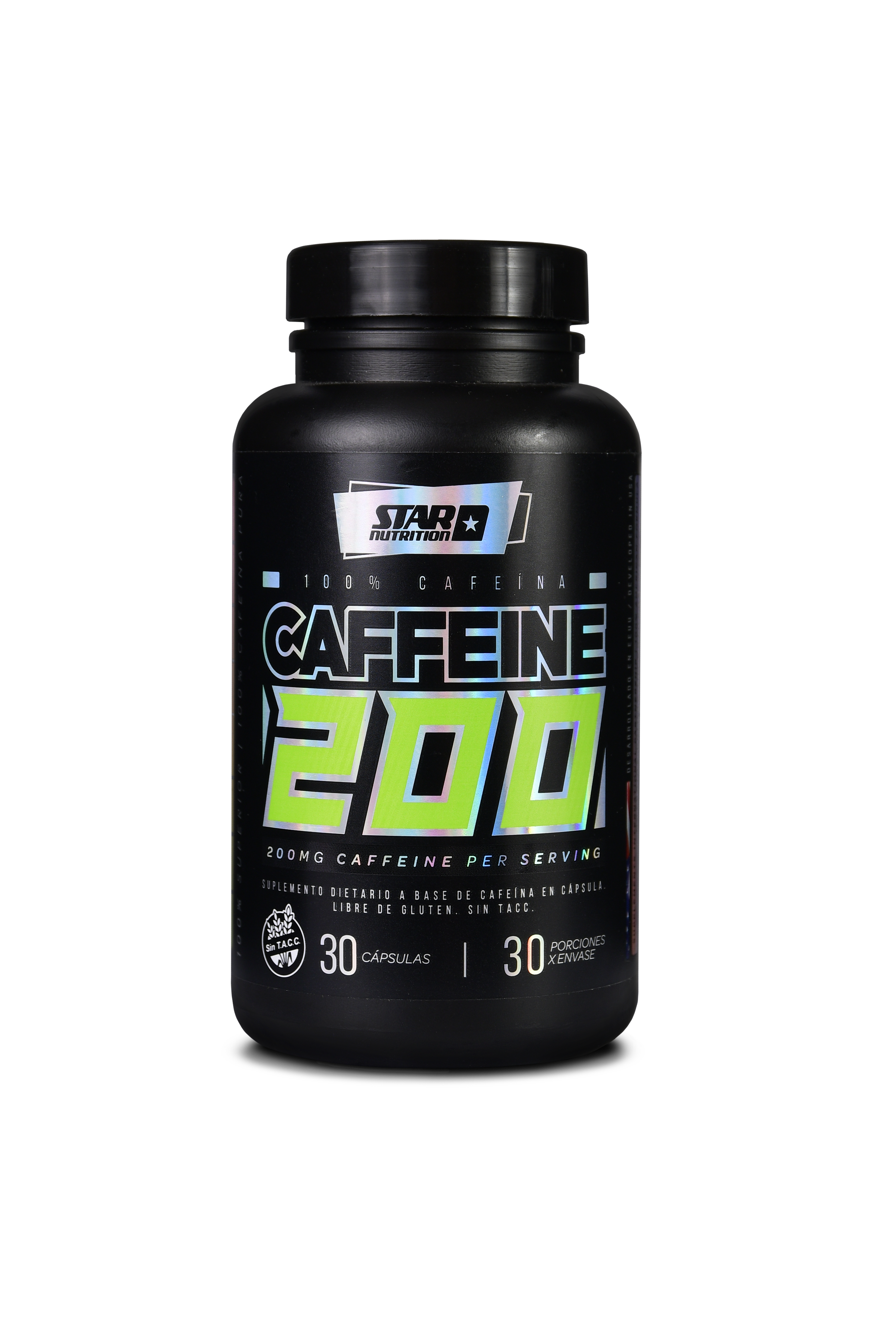 Star Nutrition Caffeine 200 - 30 Cápsulas