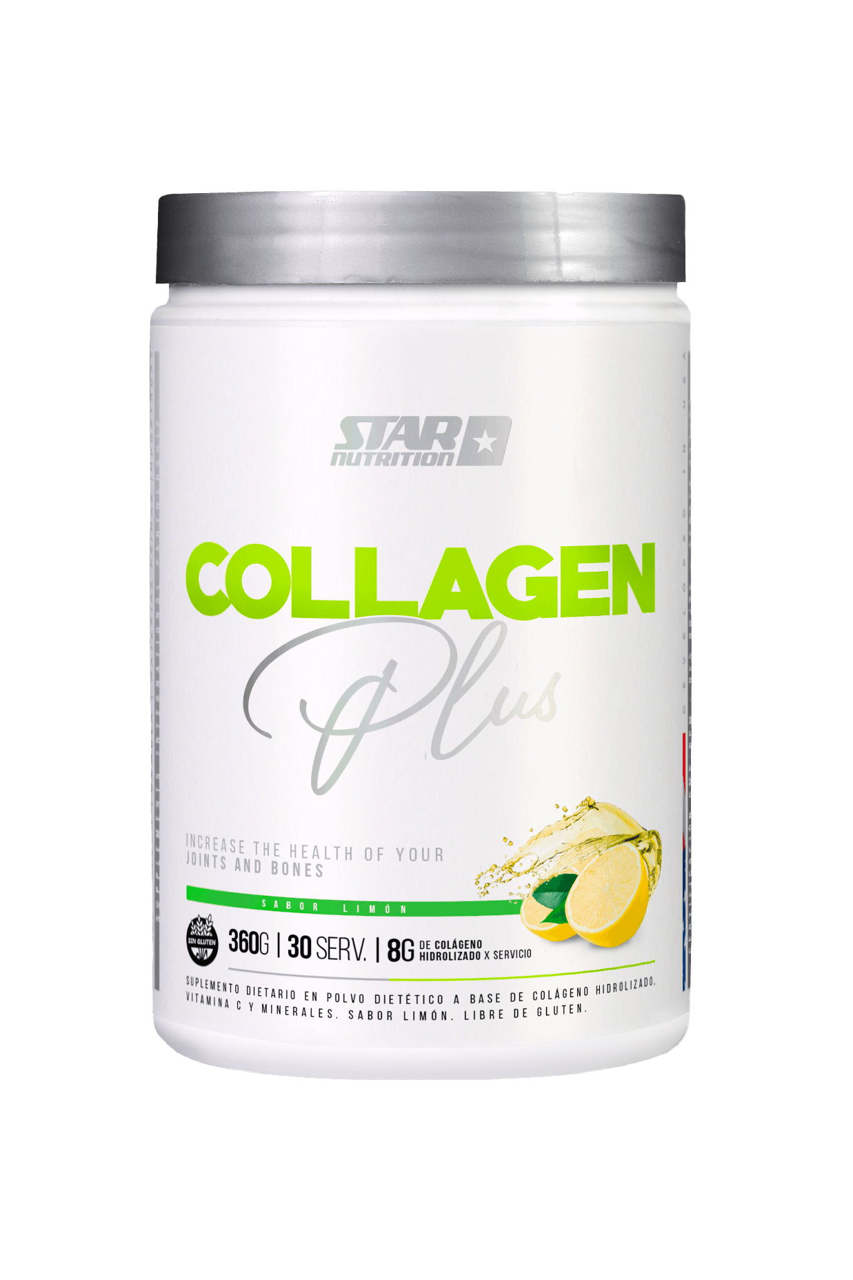 Star Nutrition Collagen PLUS Limon 360 Gr en polvo