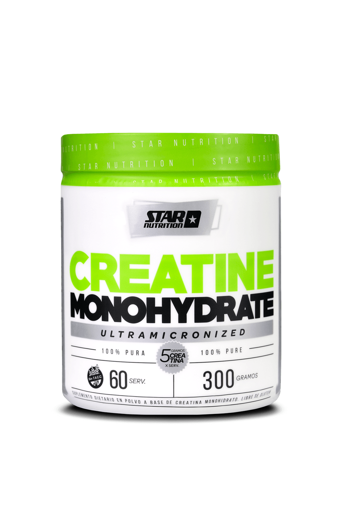 Star Nutrition Creatina Monohidrato 300g en Pote