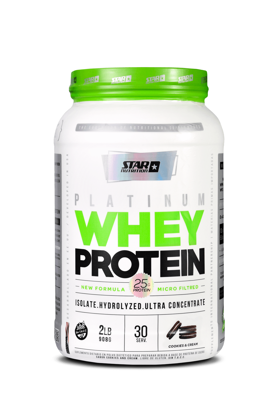 Star Nutrition Platinum Whey Protein 2 Lb