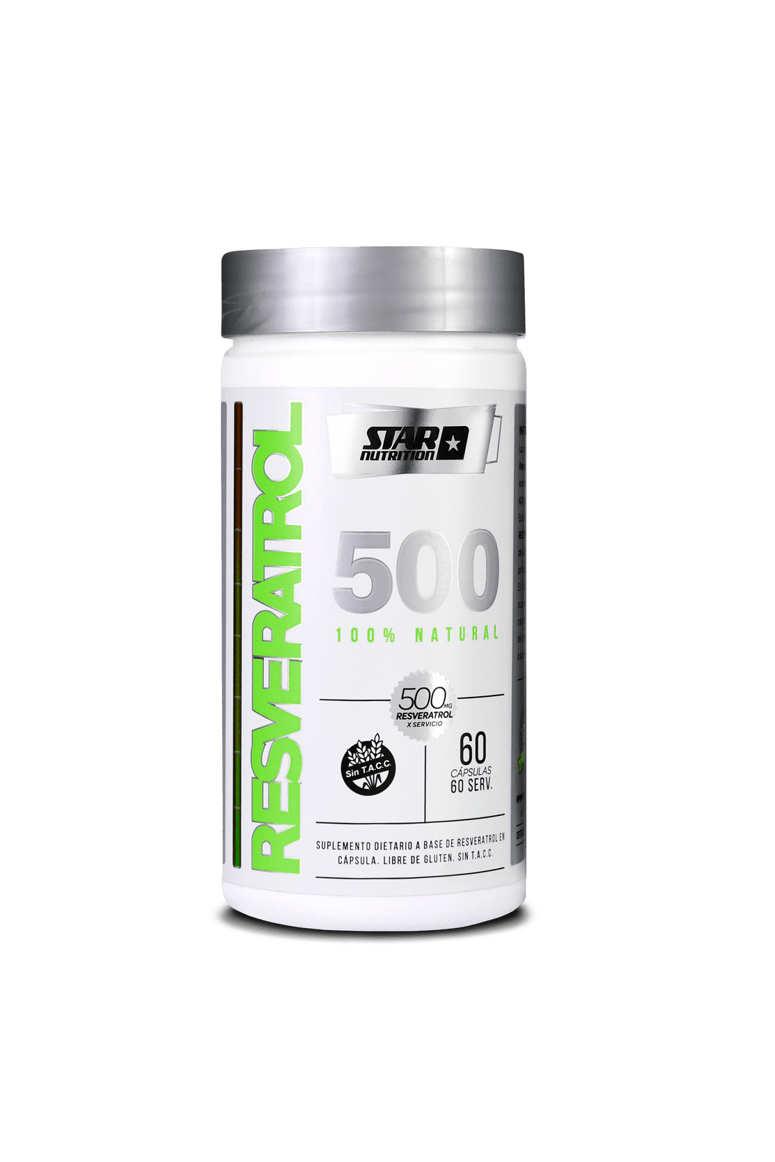 Star Nutrition Resveratrol 500 - 60 Cápsulas